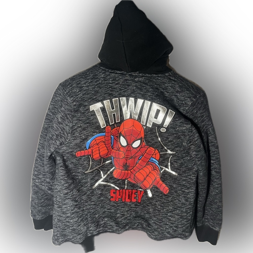 Marvel Spider-Man Kids Coat- Black and Red - Picture 4 of 7
